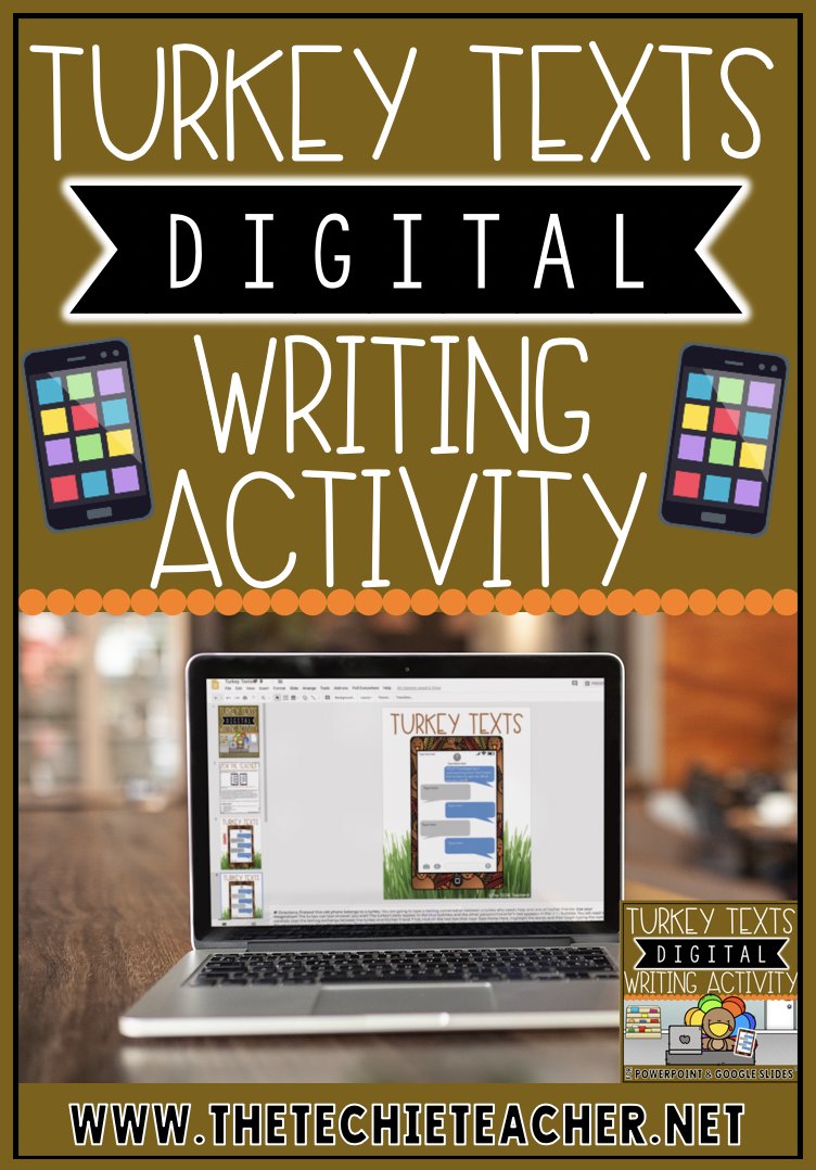 Get ready for some Thanksgiving fun with Turkey Texts—an awesome digital #writing activity that students will absolutely love! 🦃📝 sbee.link/x9nchefpyr via @jgtechieteacher #ela #googleteacher #teachertwitter