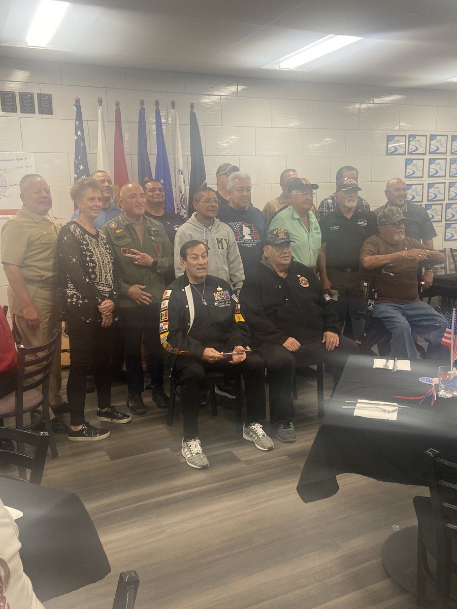Thank you Veterans for your Service from the Socorro High School team