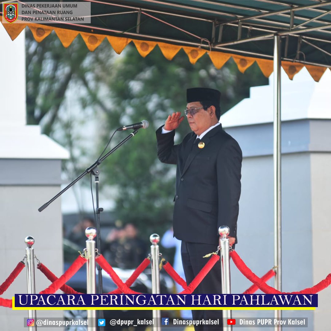 dpupr_kalsel's tweet photo. “ Selamat Memperingati Hari Pahlawan”

_
10 Nopember 2023
_

#haripahlawan2023
#haripahlawan
#dinaspuprkalsel
#pupruntukbanua
#kalselbergerak
#bergerak
#kalimantanselatan
#kalselmaju https://t.co/BfDSFDNoYI