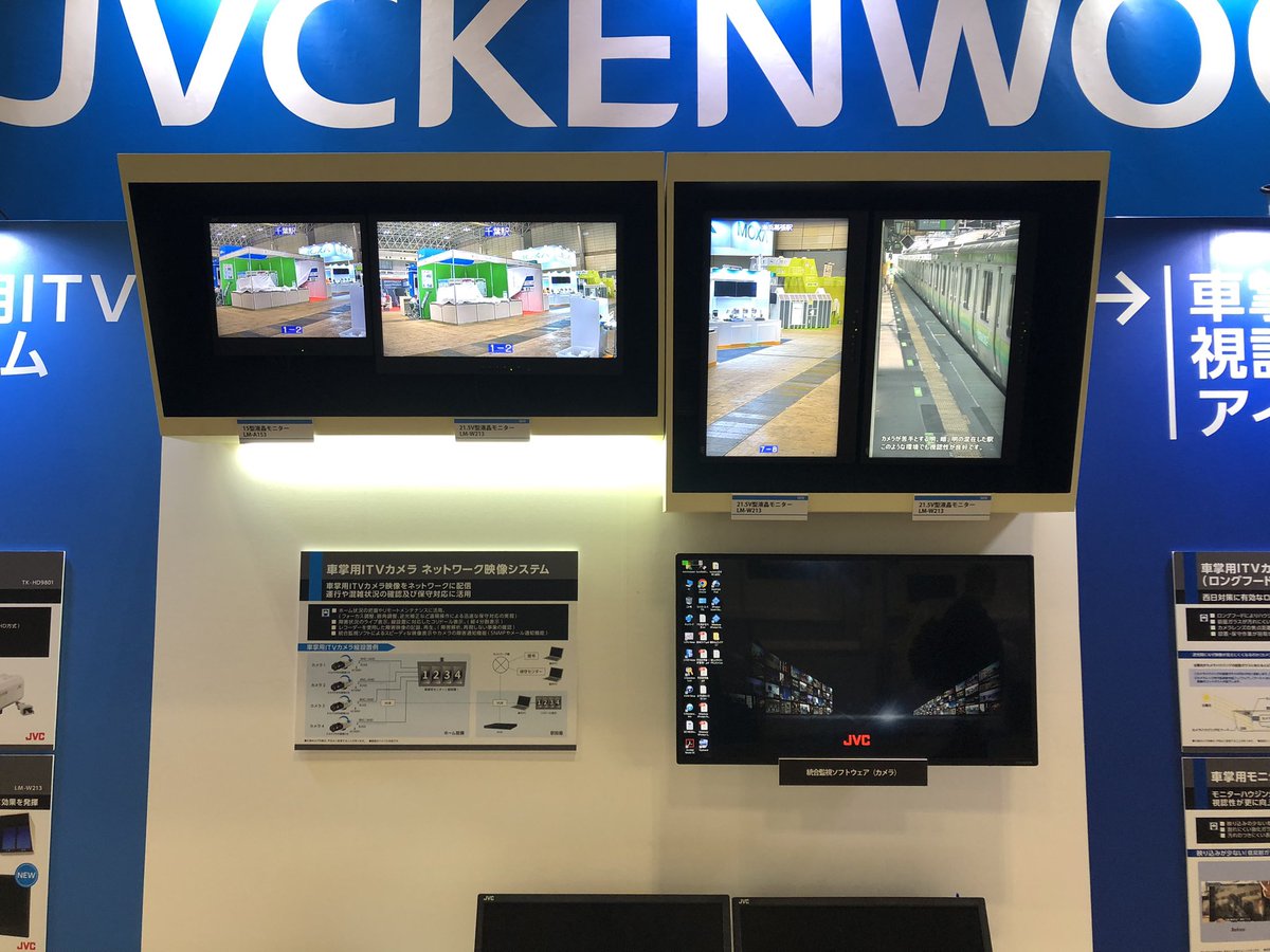 📣展示紹介「車掌用ITVシステム」📣 ✓ ホームの乗降安全確認に最適 西