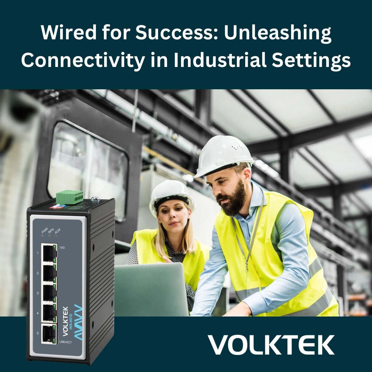 Revolutionize your industry game with Volktek's INS-801E! 🚀 Unmatched speed, rock-solid security, and future-ready features make it the go-to for Industry and Factory Automation. Elevate your connectivity, empower your operations! 💡🏭 #Volktek #INS801E #IndustrialInnovation