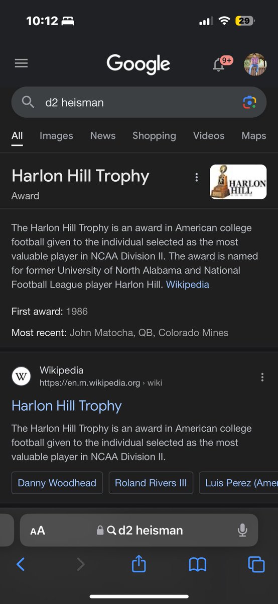WillAlert's tweet photo. Harlon Hill > John Heisman https://t.co/cdjoqRX8e3
