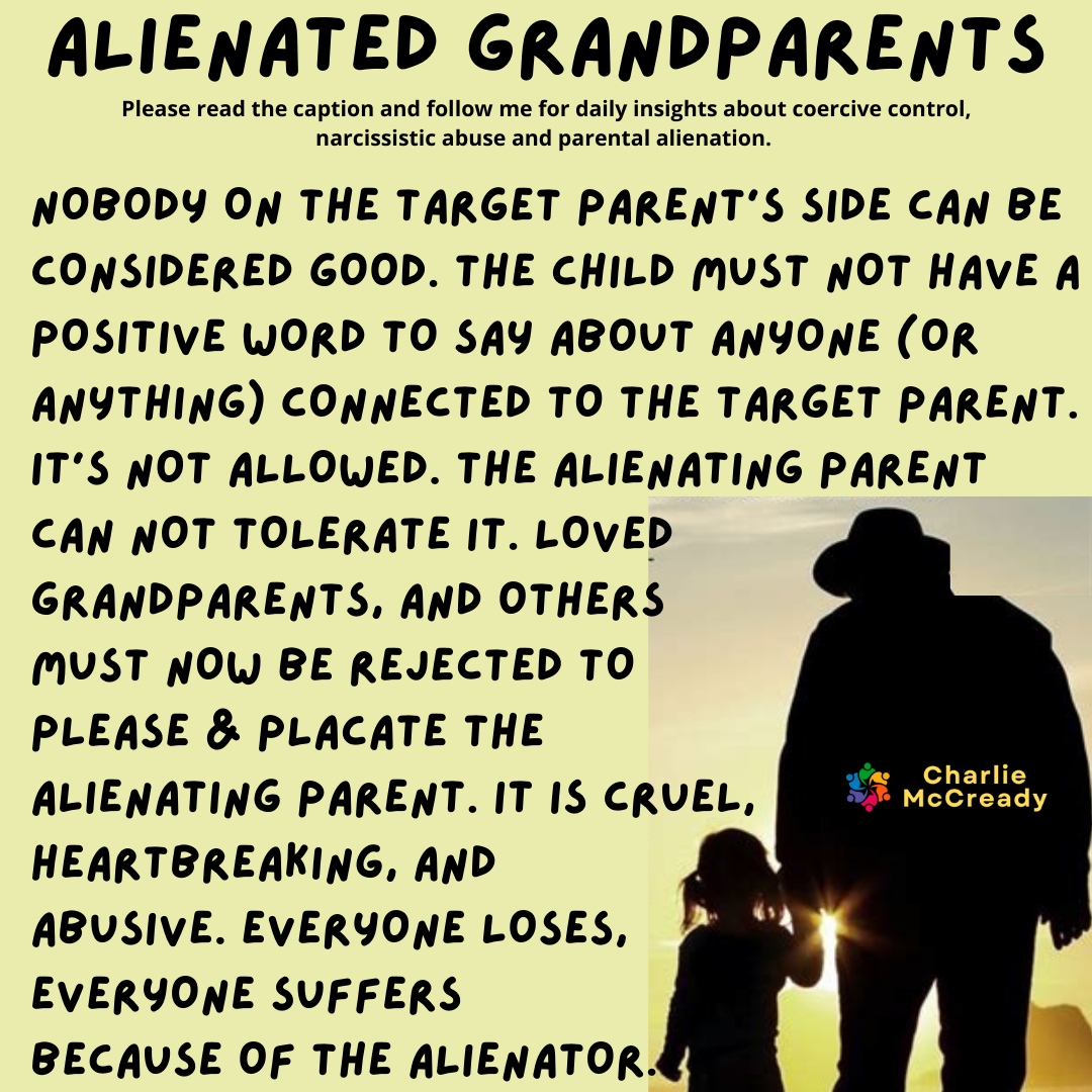 I see many grandparents who turn up at events and who comment on these posts. They stand by their child's side, enduring this heart-wrenching journey, hoping to reunite with their grandchild, all the while witnessing their child suffer at the hands of a cruel ex-partner.⁠ ⁠