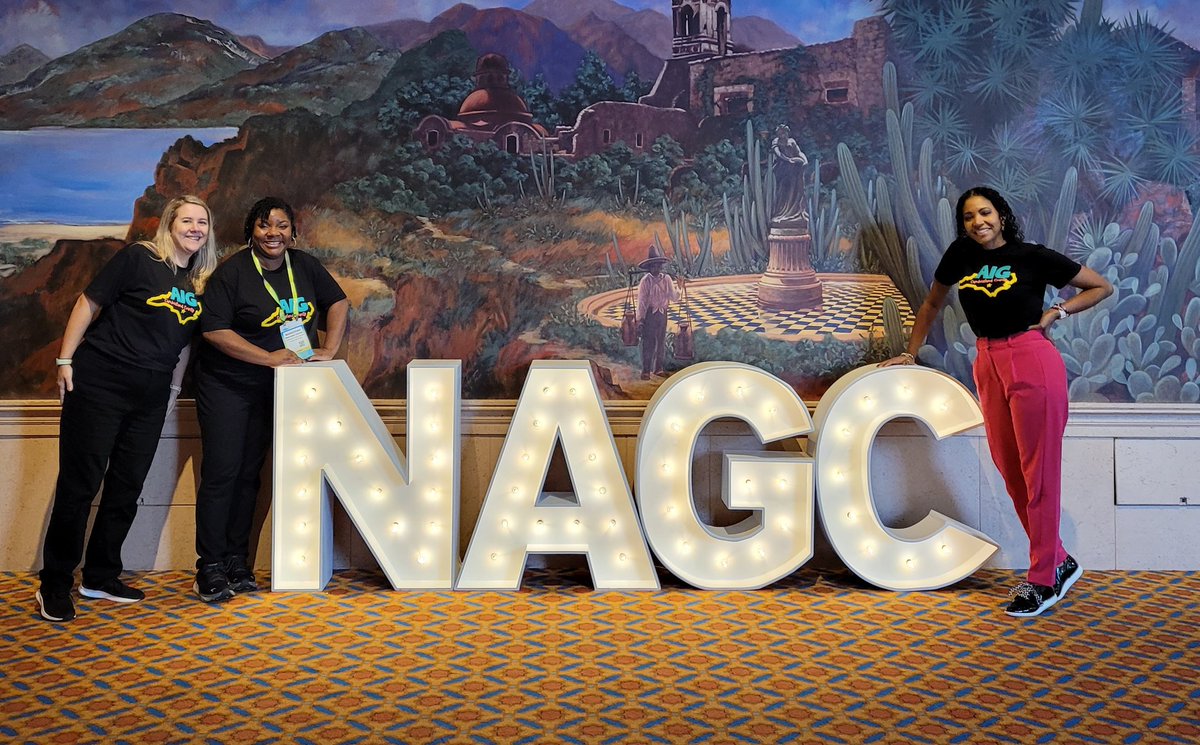 National Association for Gifted Children Conference 2023 with my AIG Peeps!!! #NAGC23 #AIGALLDAY <a href="/CumberlandCoAIG/">CumberlandCoAIG</a>  <a href="/CumberlandCoSch/">Cumberland County Schools</a> <a href="/teacherlaurab/">Laura Martyak</a> <a href="/SmallsAritia/">aritia smalls</a>