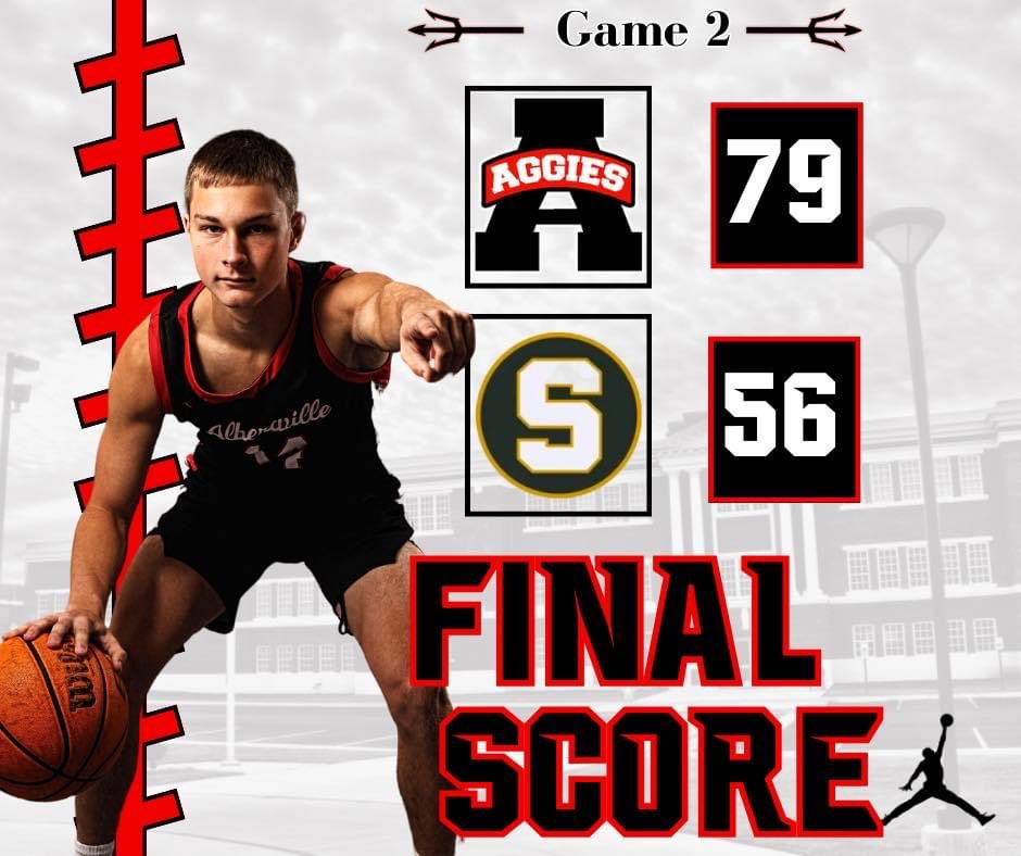 Solid win on the road at Scottsboro. #AHSAggieNation