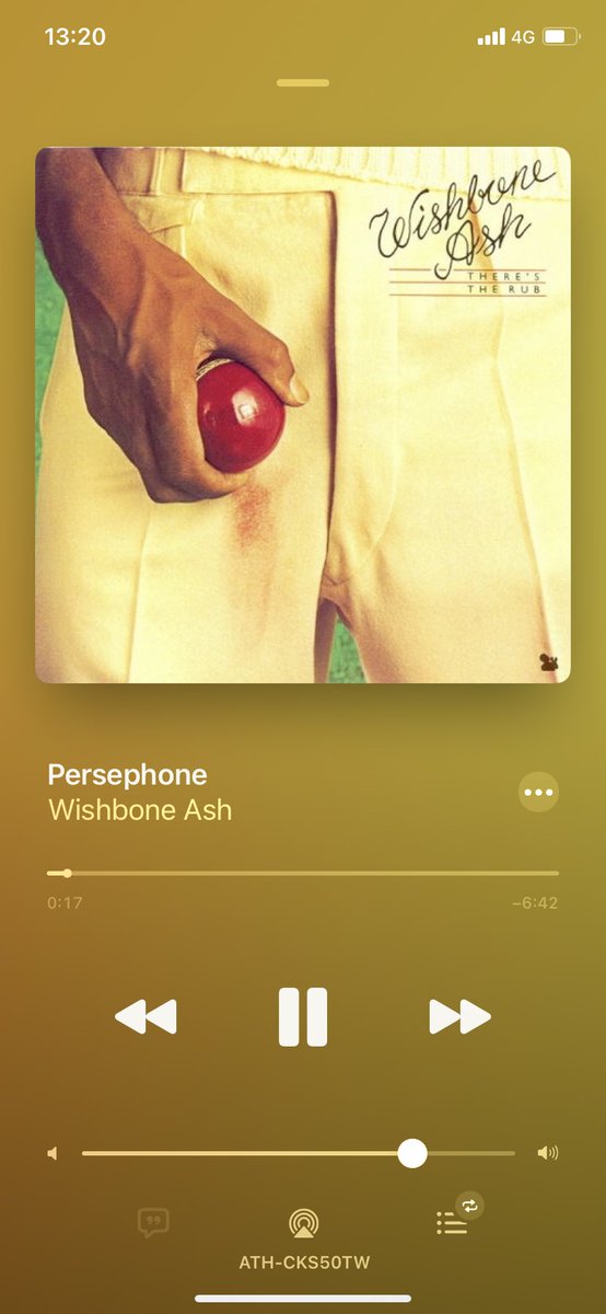 #NowPlaying 
#WishboneAsh
#TheresTheRub
