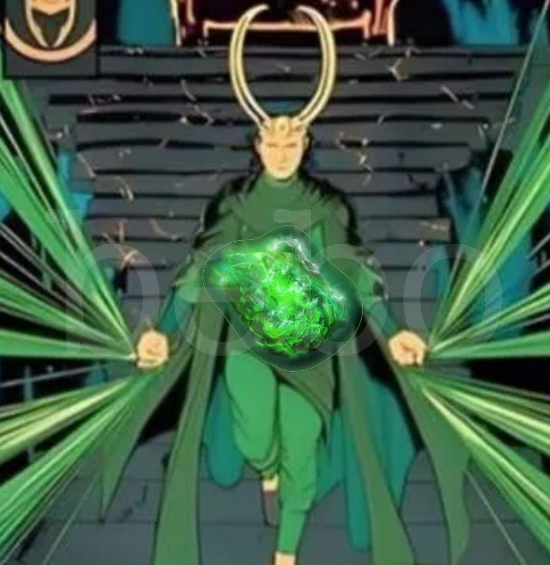 Delospeloz's tweet photo. Thanx U #Loki you are a GOD and the #timestone 🟢
#LokiSeason2 #lokispoilers https://t.co/tiLE64xBnm