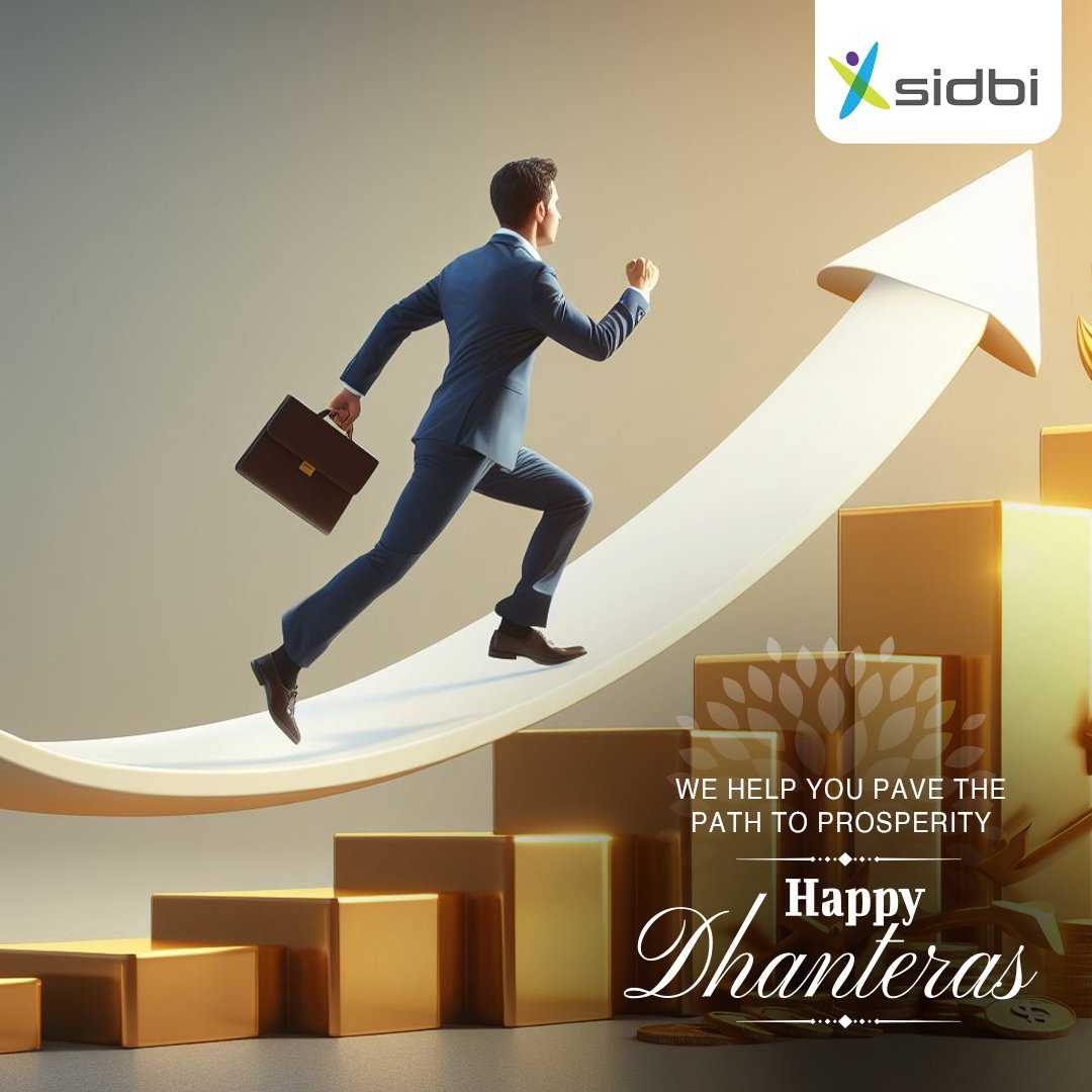 sidbiofficial's tweet photo. May the auspicious occasion of Dhanteras bring prosperity, success, and abundant opportunities to all entrepreneurs.
SIDBI wishes you a joyous and prosperous festival of wealth & growth!
#Dhanteras #GoodWealth #dhanteras2023 #SIDBIMSME #DigitalBankingUnit #BackingMSMEs https://t.co/Wj3E3MwljQ