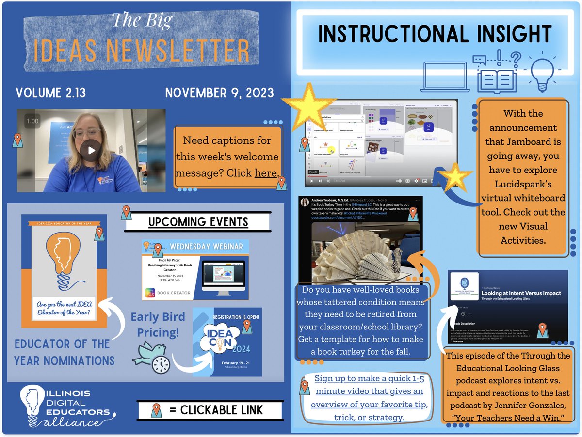 🌟Lucidspark Visual Activities🌟 Thank you, @ideaillinois, for sharing my video about the why & how of Lucidspark Visual Activities! ideaillinois.org/bigideas @LucidSoftware @Lucid4Edu @MrsCford_tweets #LucidChampions #Lucid4EDU #edtech #Jamboard