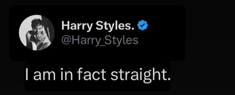 Omg Harry just tweeted