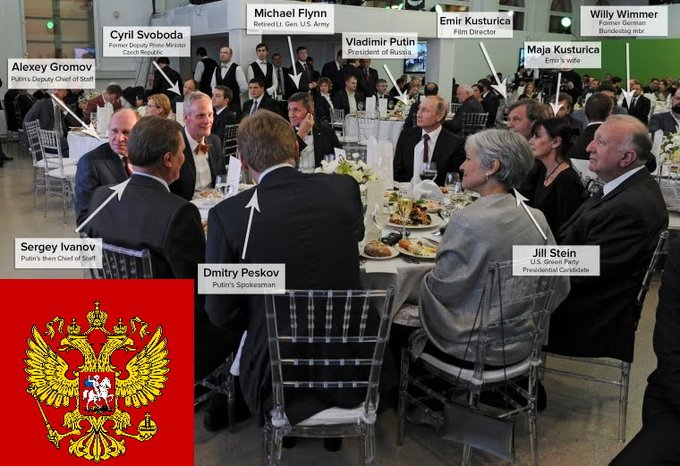 Jill Stein is running for president again as a Green Party candidate.

And here is Jill Stein meeting with her campaign fundraising team: