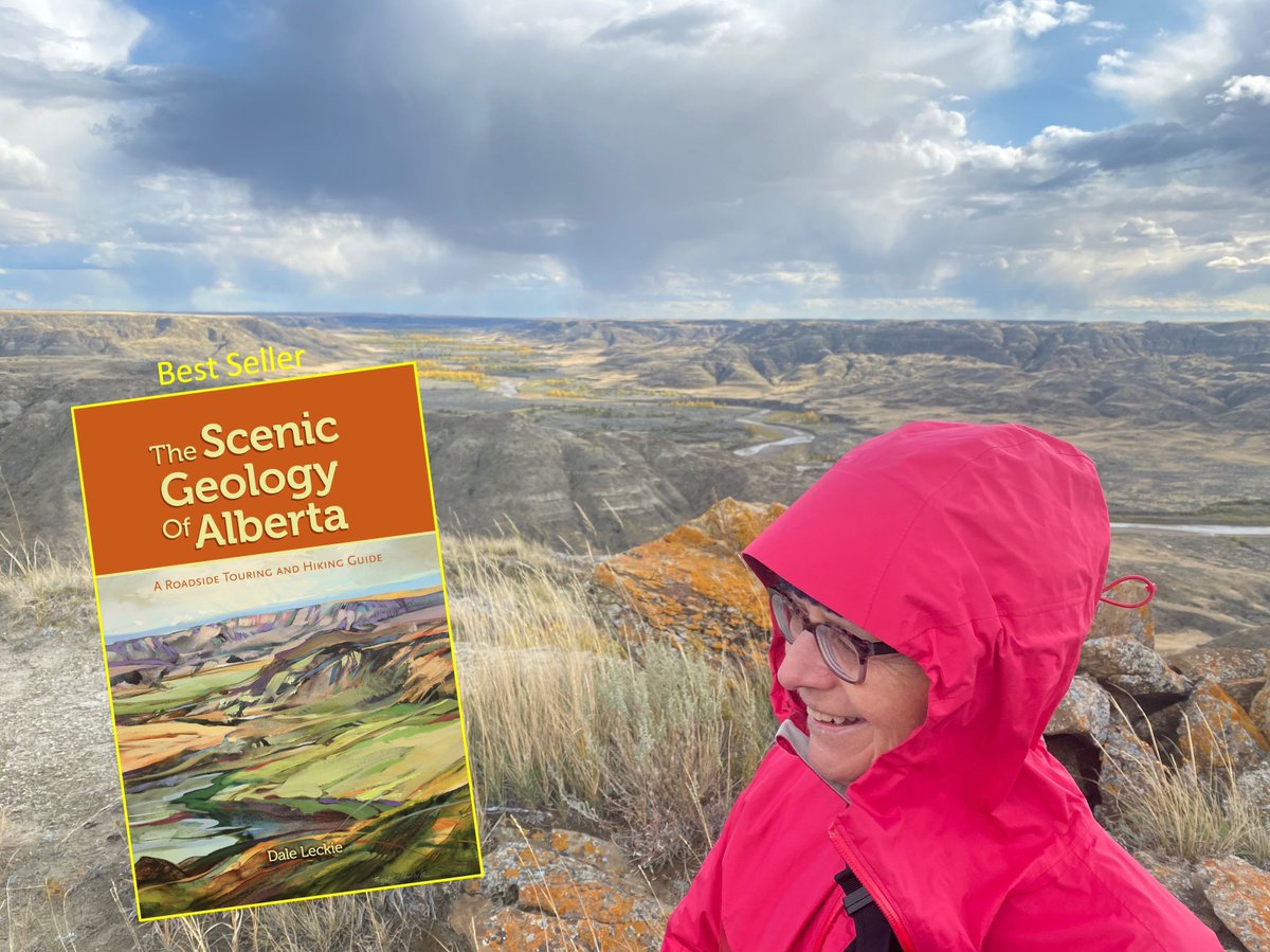 Do you know where this is? It is one of the more spectacular places in Alberta. Find it in “The Scenic Geology of Alberta”. In the bookstores. brokenpoplars.ca. #ReadingAlberta #ReadAlbertaBooks @BooksAB @Albertaculture @cbcbooks #AlbertaWriters #ReadAlberta @WeReadAB