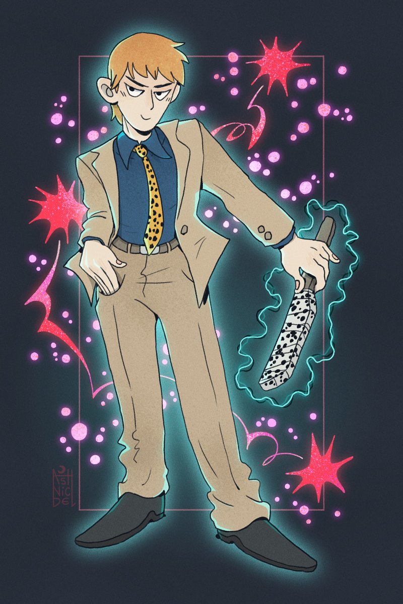 ashnicdel's tweet photo. omggg it's everyone's favorite jjk babygirl... reigen arataka!!! https://t.co/pSx52bu9ss