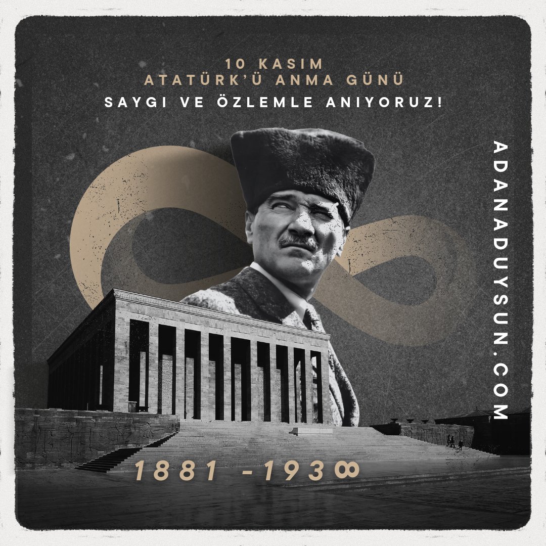 #Atamizindeyiz #ATAM #10Kasim
adanaduysun.com