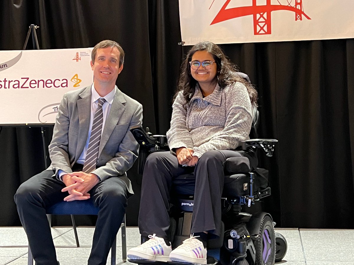 Our Chair of Physical Medicine &amp; Rehabilitation, Dr. James Crew, and former patient, Prerna Mamileti, presented on the topic of “Spinal Cord Injury Management and Patient Perspectives” at the <a href="/tectrauma/">TEC</a> Totally Trauma Conference held at the <a href="/MarriottMB/">MontereyMarriott</a> on November 6, 2023.