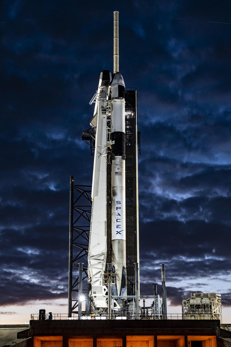 Here's something that you'll likely never see again: Weather Perfect: Meteorologists with Cape Canaveral Space Force Station’s 45th Weather Squadron are calling for 100% favorable weather conditions for launch. More | blogs.nasa.gov/crs-29/2023/11… 📸: SpaceX