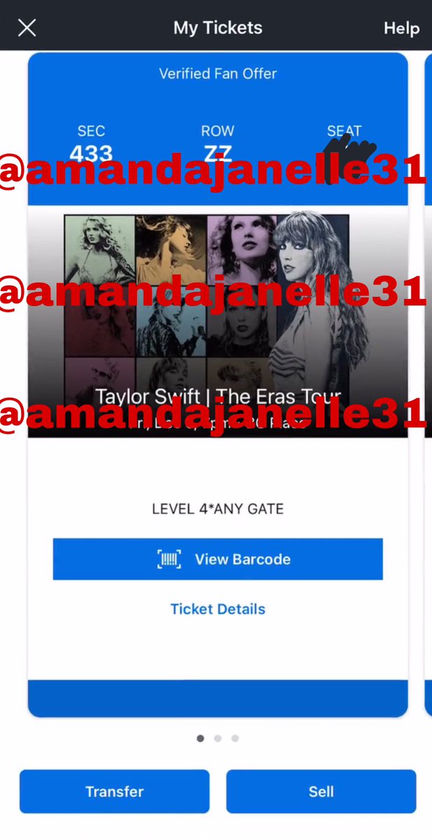 Eras Tour Resell tweet media