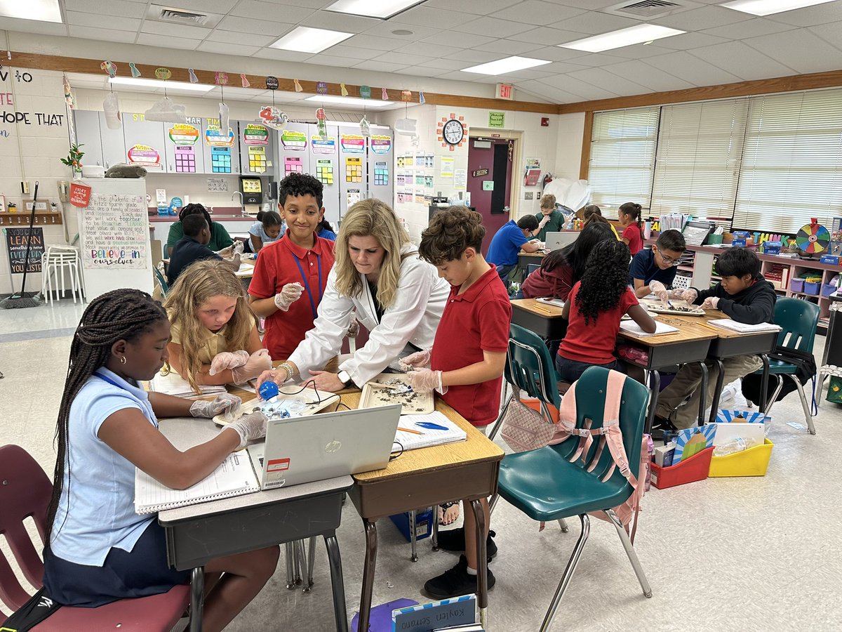 Ms. Fitz (@4thwithmsfitz) on Twitter photo We had a blast dissecting owl pellets today! We found many interesting bones from different animals that we will incorporate when building our food chains. Thank you <a href="/Champs4Learning/">ChampionsForLearning</a>! Your generous donation allows our fourth grade students at <a href="/GTEtoucans/">Golden Terrace Elementary</a> to explore in science. We had a blast dissecting owl pellets today! We found many interesting bones from different animals that we will incorporate when building our food chains. Thank you <a href="/Champs4Learning/">ChampionsForLearning</a>! Your generous donation allows our fourth grade students at <a href="/GTEtoucans/">Golden Terrace Elementary</a> to explore in science.