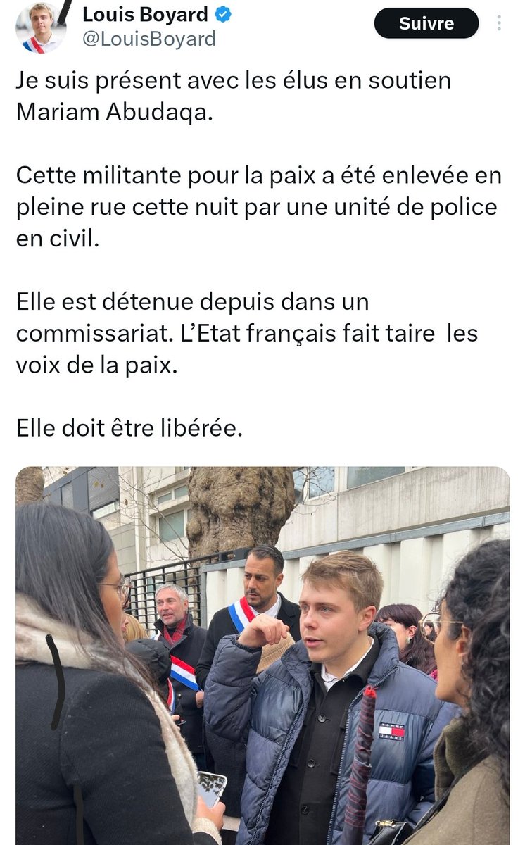 gregjoron_UN1TE's tweet photo. Rien ne va dans ce tweet...
"Enlevée, détenue, libérée" autant de mots détournés qui ne reflètent pas la réalité. 
Le tour de magie ne fonctionne pas @LouisBoyard, il va falloir faire mieux !
#LFILAHONTE https://t.co/J4Wuu0E4hp