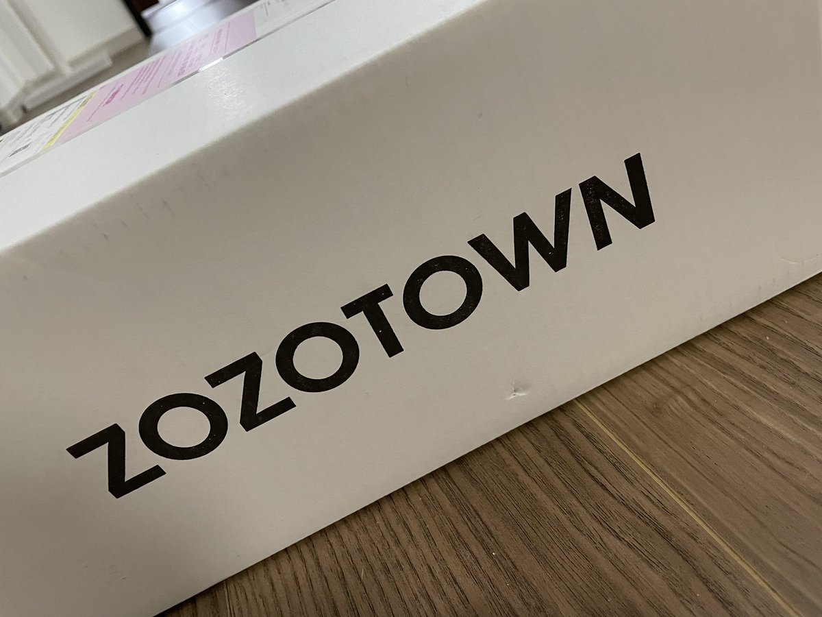 moriminaan's tweet photo. 白箱きた👏
 #ZOZOWEEK箱CP https://t.co/6Zqca2Oq5m