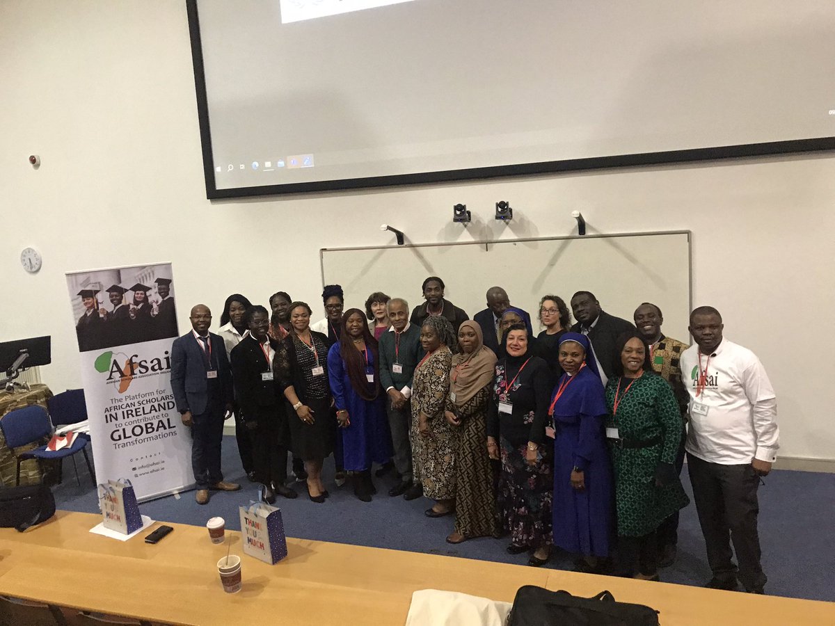 As the councillor for QUB <a href="/AfricanSrn/">AfricanSRN</a>, we are thrilled to host the <a href="/AFSAI3/">AFSAI</a> Conference at <a href="/QUBelfast/">Queen's University Belfast 🎓</a>. It was our absolute pleasure and great honor to have  @Lseenoi with us!