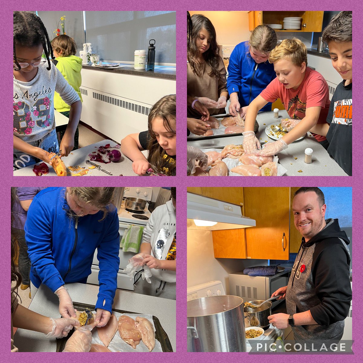 First night of cooking club at Lincoln! What a great meal our students were bringing home tonight!😋 <a href="/dsbn/">District School Board of Niagara</a> @GraemeHowieson <a href="/Teacherjo905/">Joanne Tenyenhuis</a>
