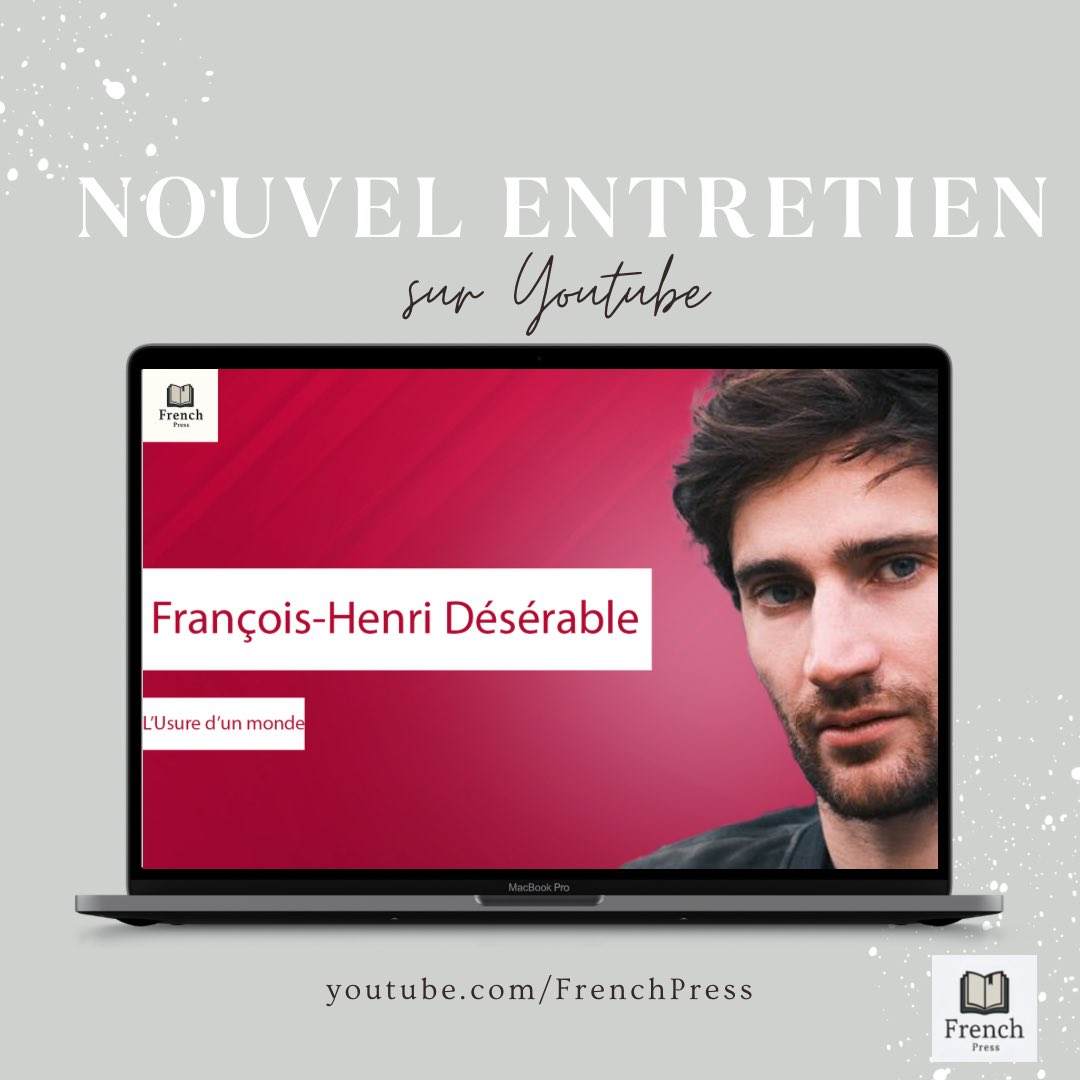 Toute l'équipe French Press est ravie de partager notre troisième émission de l'automne 2023, un entretien avec François-Henri Désérable au sujet de son livre, L'Usure d'un monde : Une traversée de l'Iran (@gallimard). À bientôt !