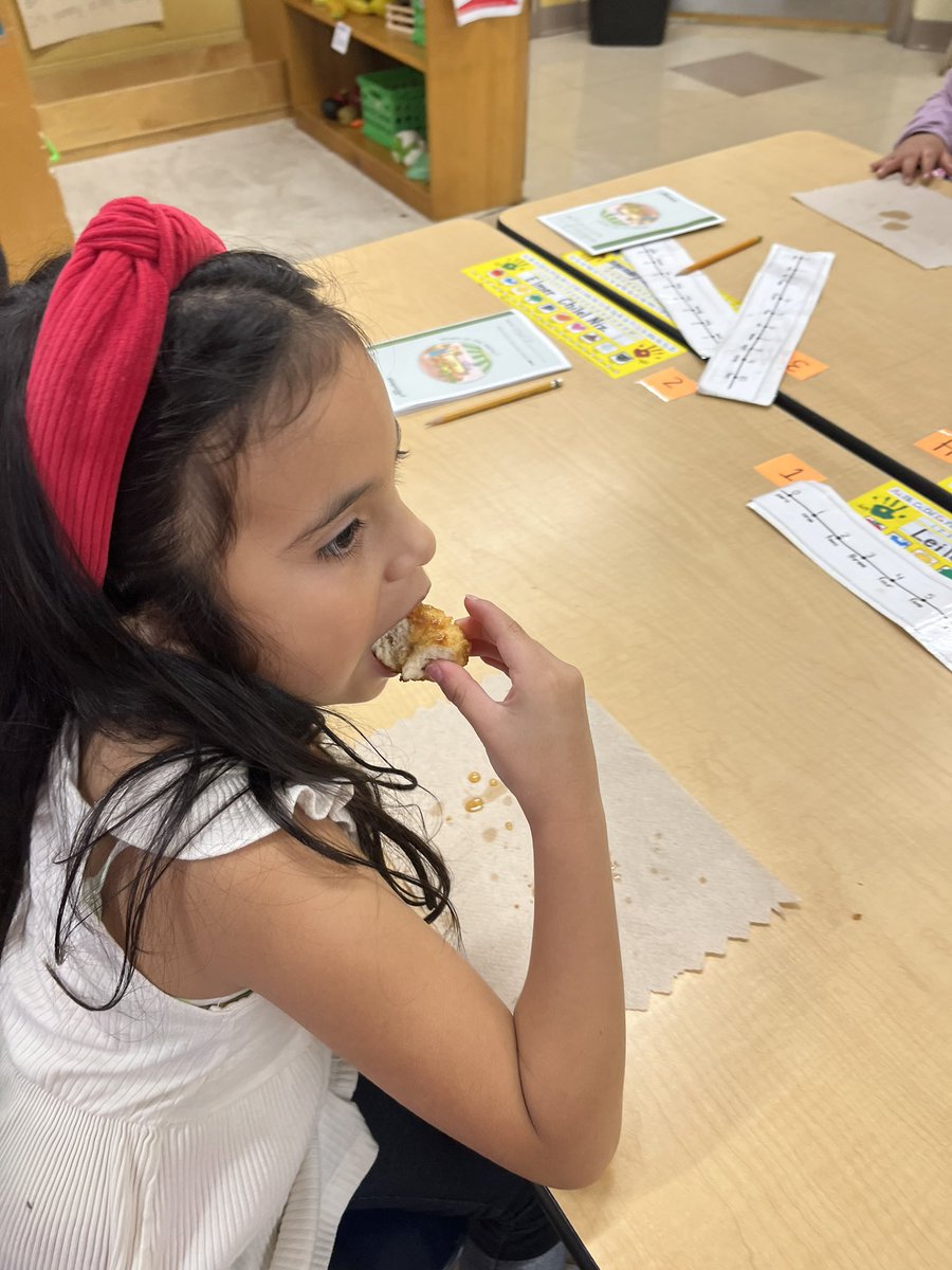 As we learn about the cultures of Native Americans we prepare and taste Navajo fry bread! #AAGB #IndigenousPeoples