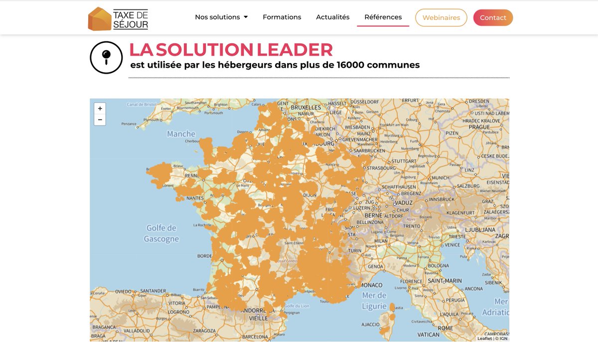 La solution qui couvre plus de la moitié du territoire national pour l'information, la déclaration et le paiement de la taxe de séjour c'est taxesejour.fr mise en oeuvre par Nouveaux Territoires.
#collterr #tourisme #taxedesejour
taxesejour.fr/nos-references/