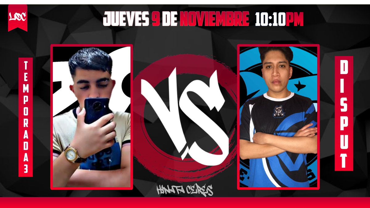 LOC (@l_o_c__) on Twitter photo Enfrentamiento de hoy:
@RedNine_G vs <a href="/SportsSdl/">SDL E-SPORTS</a>
¿Que equipo seguirá con vida?
#LEAGUEOFCHAMPS3🏆
#LOC✨️
#GEARSOFWAR5🎮 Enfrentamiento de hoy:
@RedNine_G vs <a href="/SportsSdl/">SDL E-SPORTS</a>
¿Que equipo seguirá con vida?
#LEAGUEOFCHAMPS3🏆
#LOC✨️
#GEARSOFWAR5🎮