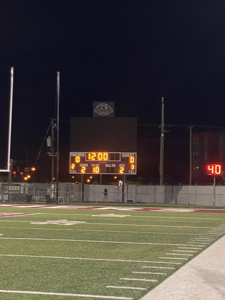 First quarter ends scoreless!