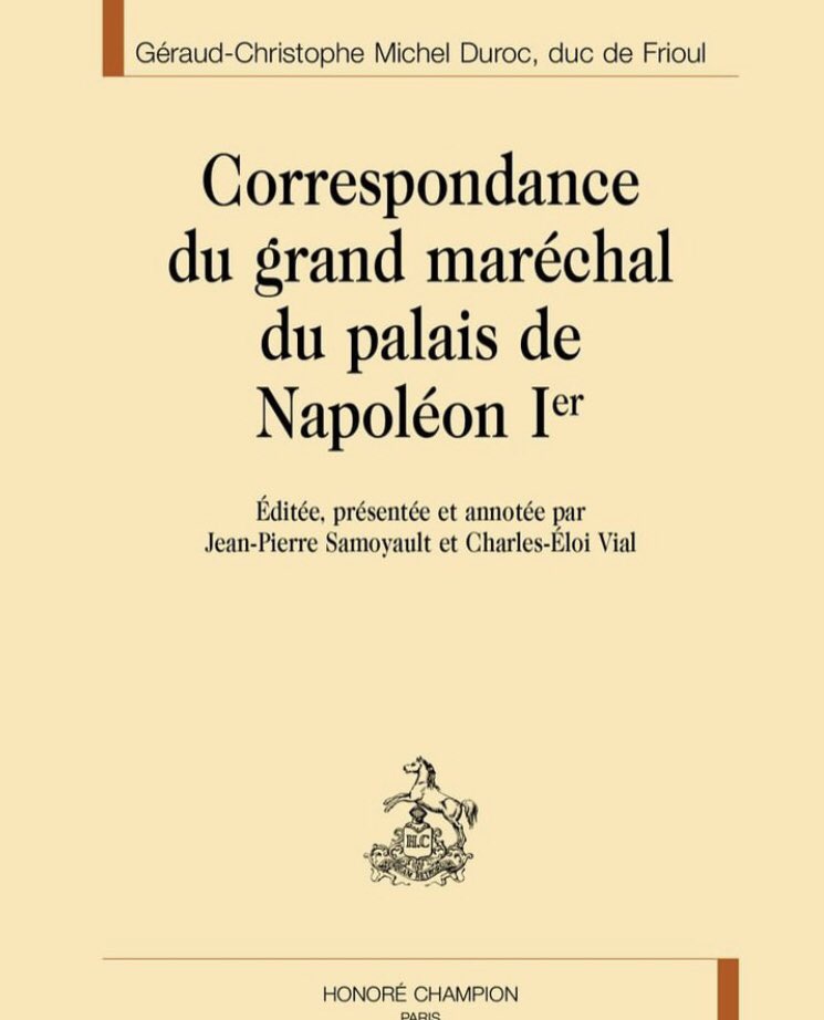 Institut Napoléon (@institutnapo) on Twitter photo Prochaine conférence de l'Institut Napoléon, le 18 novembre à 15h, à la Sorbonne, amphi Guizot : "La Correspondance du grand maréchal du palais de Napoléon Ier" Entrée par le 17 rue de la Sorbonne, 75005, inscription obligatoire avant le 16 novembre à institut.napoleon@gmail.com Prochaine conférence de l'Institut Napoléon, le 18 novembre à 15h, à la Sorbonne, amphi Guizot : "La Correspondance du grand maréchal du palais de Napoléon Ier" Entrée par le 17 rue de la Sorbonne, 75005, inscription obligatoire avant le 16 novembre à institut.napoleon@gmail.com