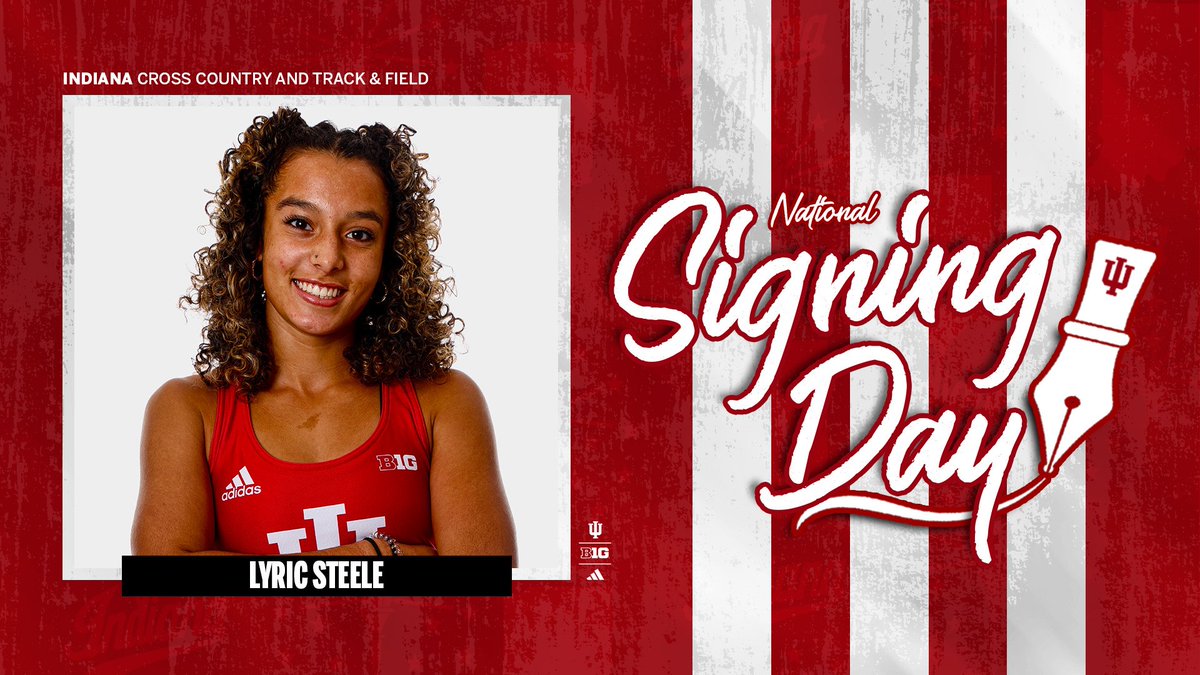 IndianaXCTF's tweet photo. Welcome to IU, @lyric_steele! 

⚪️ 60m - 7.57
🔴 100m - 11.83
⚪️ 200m - 24.14 https://t.co/s174dOWyuV