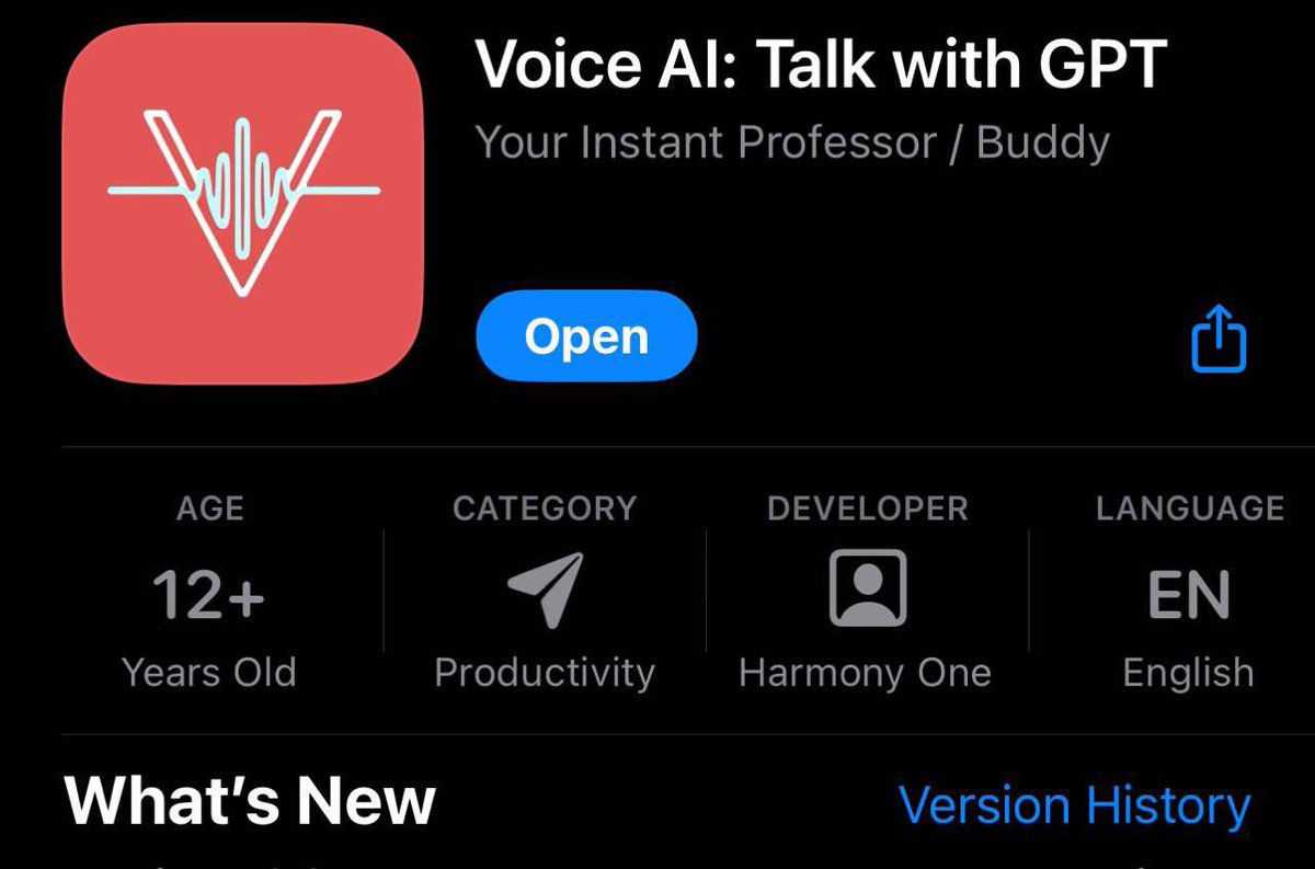 .<a href="/harmonyprotocol/">Harmony 💙</a> $ONE “Voice AI: Talk with Super-Intelligence" is just available @ Apple’s App Store 🚀 

Download ✈️ on  Phone 📱 via x.country/app 

Accessible to the “BILLIONS” of  users 🩵 

The world’s great A(G)I innovation is just here as Harmony is building