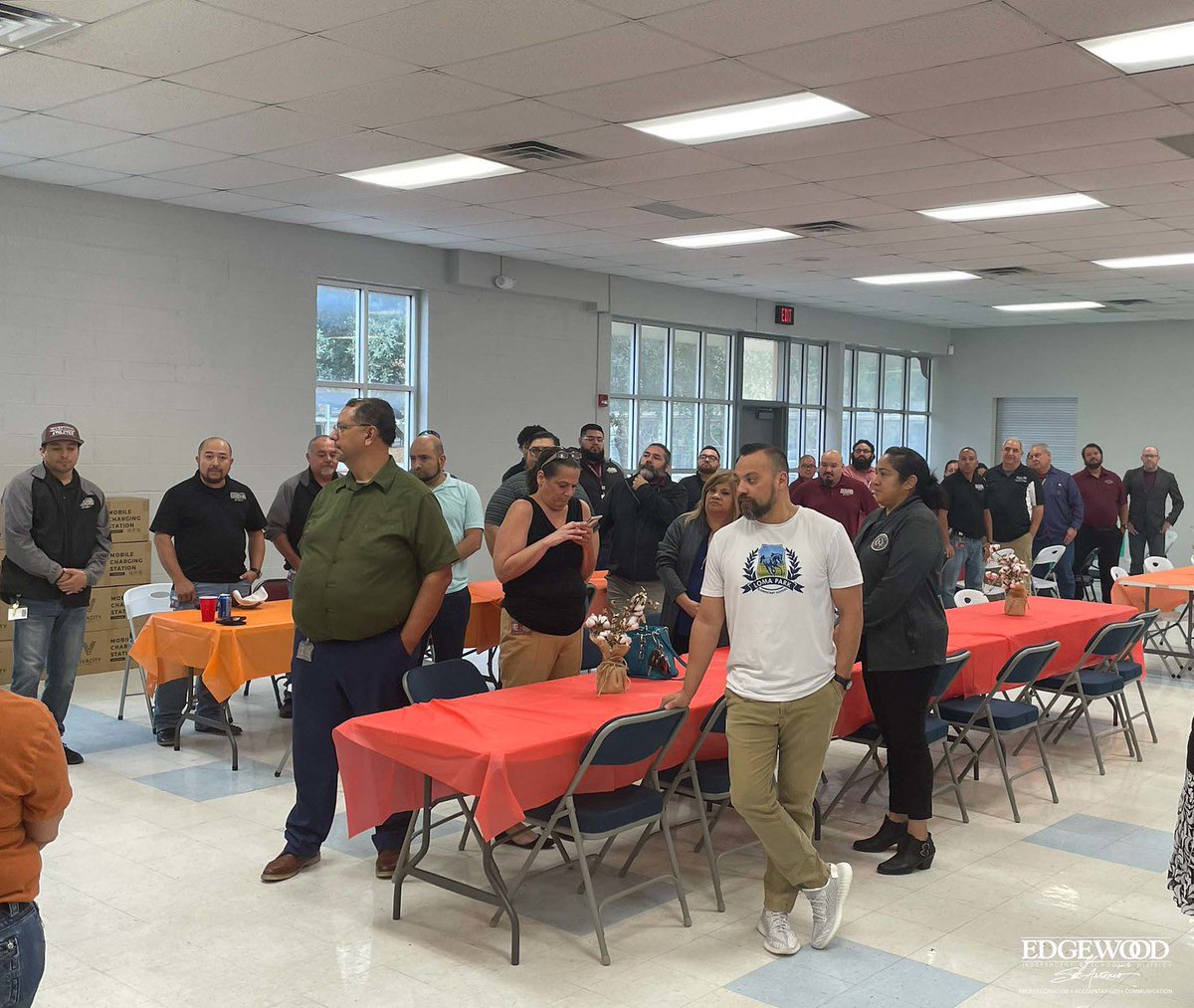 At our Superintendent Thanksgiving Luncheon we express our gratitude for the blessings in life! Although it may be challenging we reminded our teams that faith & prayer changes things! Romans 8:31 “If God is for us, Who can be against us” #AttitudeofGratitude #OurPeopleMatter
