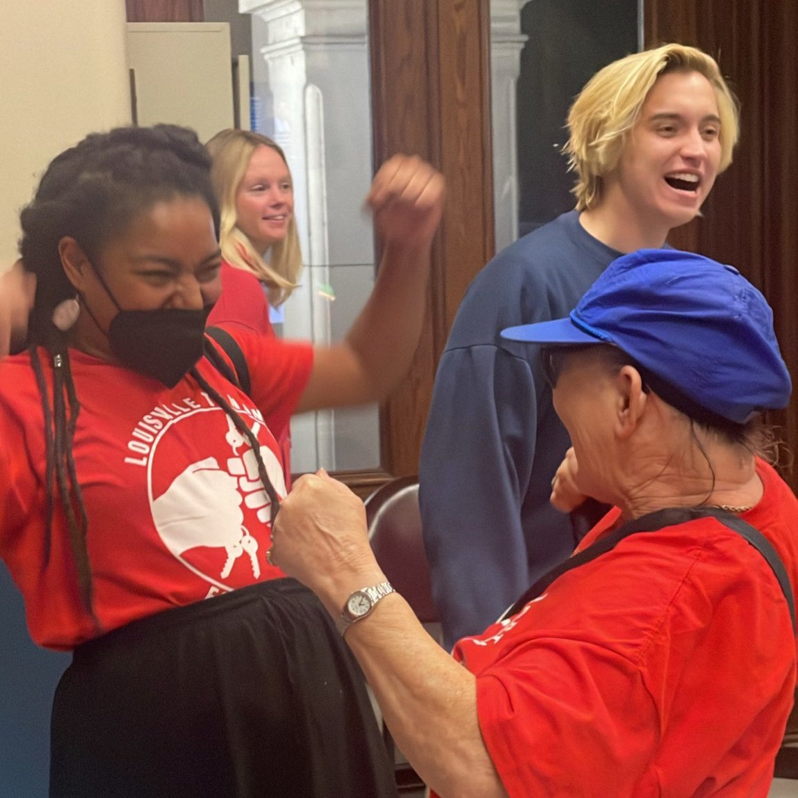 LouTenantsUnion's tweet image. Unanimous vote for the Anti-Displacement Ordinance