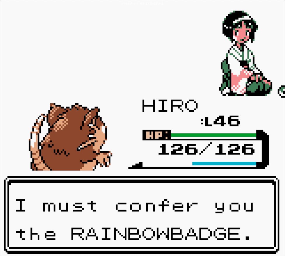 dugdug_o7's tweet image. Update 4: RainbowBadge is also ours. 
Hiro has become too powerful 🤣

#pokemon #ratonly