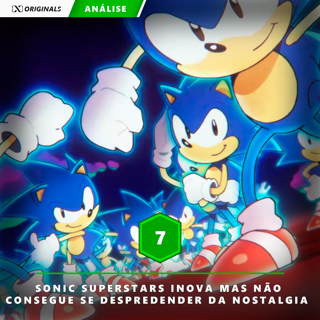 Análise: Sonic Superstars é nostalgia 2D em alta velocidade