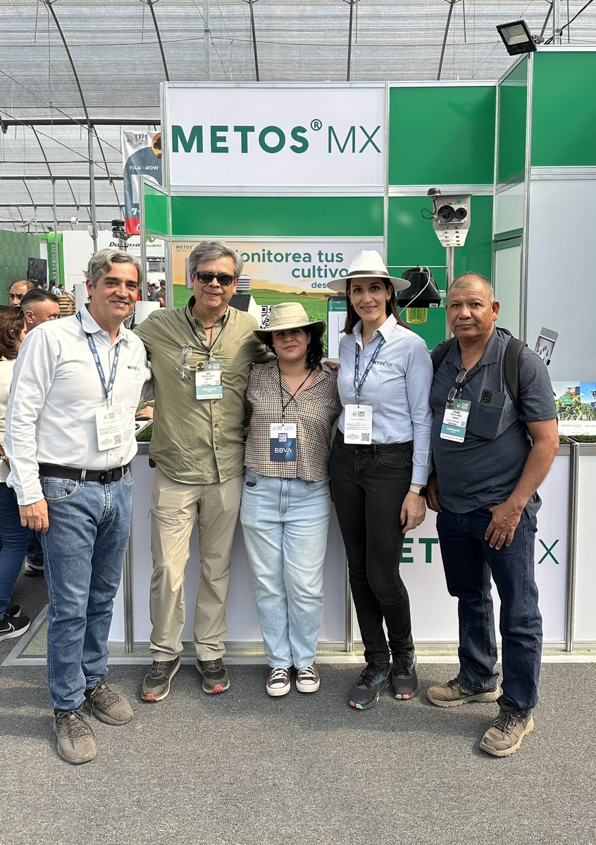 Gracias @Agrofacto un gusto tenerlos como Distribuidores oficiales de Metos Mx 🍀#expoagroalimentaria #expoirapuato #MetosMx