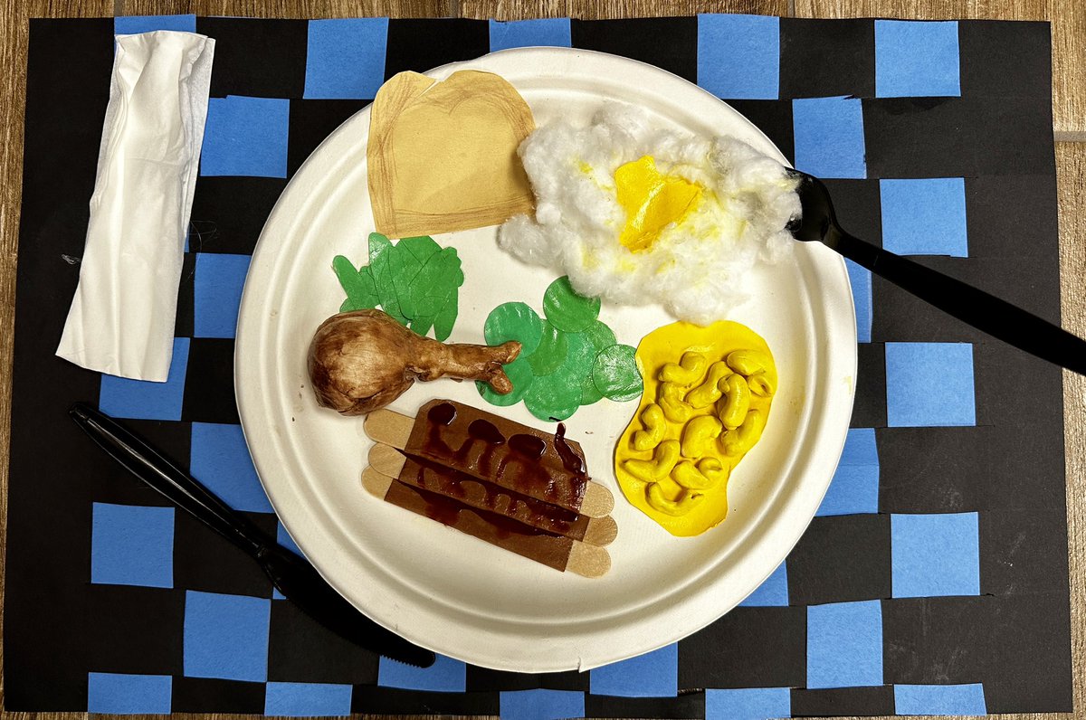Another class has finished with amazing results! I love their creativity in how they placed their utensils! <a href="/MrsMcKellar/">Katelyn McKellar</a> <a href="/HumbleISD_SFE/">Shadow Forest Elem</a> <a href="/VisualArtHumble/">Humble ISD Visual Arts</a> <a href="/HumbleISD/">Humble ISD</a> #sfesharks #HumbleISDArtists