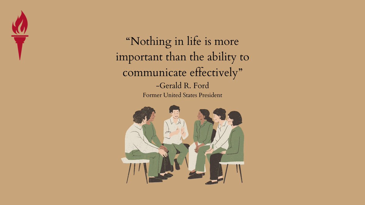 FH_PassTheTorch's tweet photo. “Nothing in life is more important than the ability to communicate effectively”
-Gerald R. Ford
Former United States President
#fh_passthetorch
#foothillcollege https://t.co/0uCbcqzymC