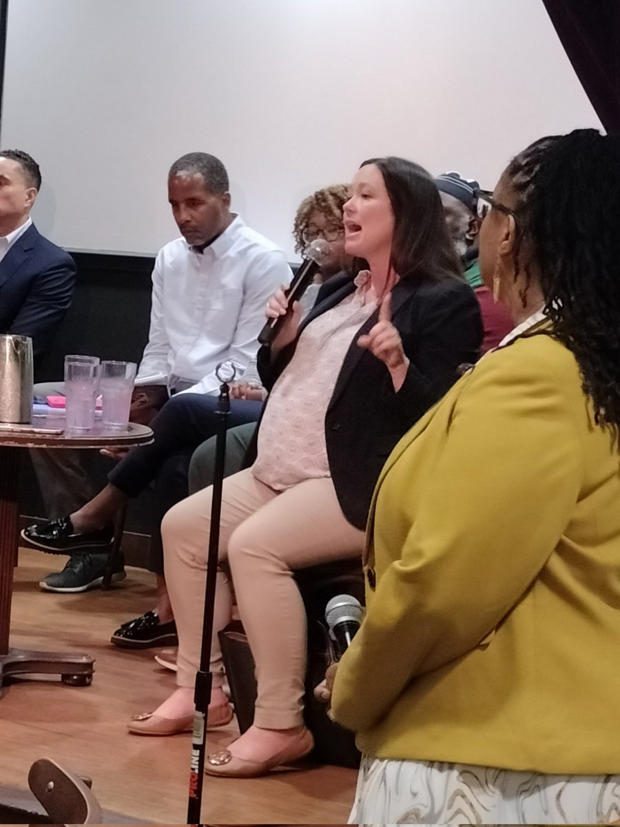 JusticePolicy's tweet image. &quot;Mass incarceration and putting people in cages forever doesn&apos;t fix it.&quot; 

- @lila__meadows 

#MarylandParole #CommunityConversation