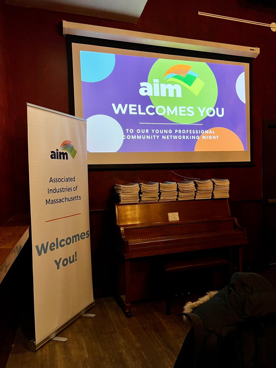 The @RaskyPartners team had a great evening connecting with industry members at @AIMBusinessNews’ Young Professionals Networking event