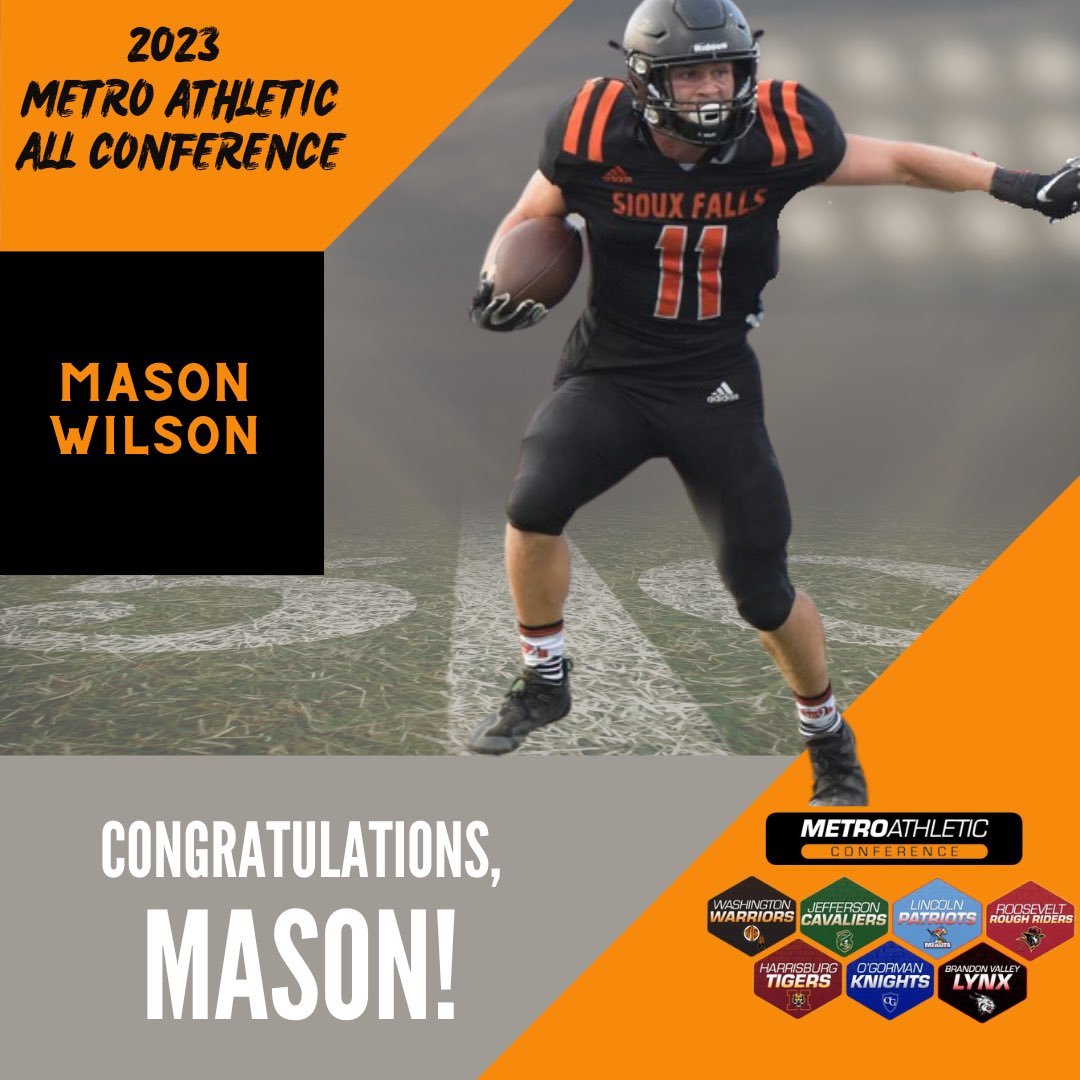 Congratulations on your All-Conference selection, Mason! #IAMAWARRIOR
