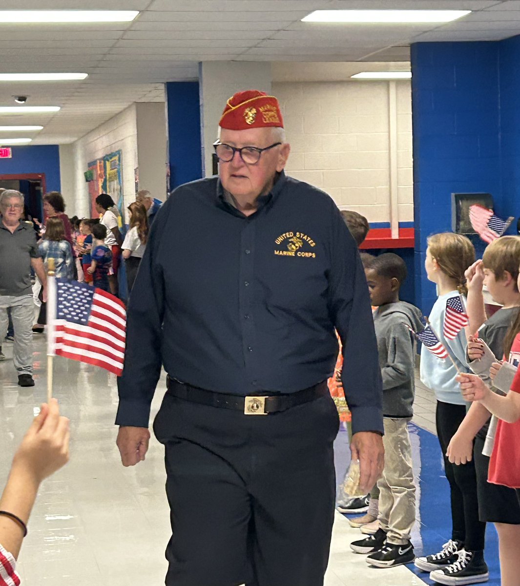 One of my favorite events at BES- our Veterans Program. Thank you to all of our veterans!❤️ @BESBartlett #simplytheBESt