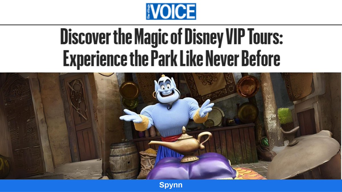 spynn_co's tweet image. 🌟 Dive into magic with Spynn! Discover our feature on #DisneyVIPTours in @villagevoice and envision the spotlight on your brand. ✨ Your journey to recognition starts with Spynn! #SpynnCo #GuaranteedPublicity #GetFeatured #GetOnForbes

hubs.li/Q027LQyc0