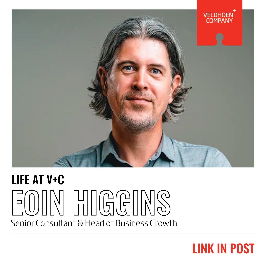 We proudly highlight our Australia-based colleague, Eoin Higgins. 🙌

In this Life at V+C interview, he shares the best piece of advice he's ever gotten as a #workplacestrategy consultant.

Read here 👉 bit.ly/3Qzc3Ua

#TeamGoals #FutureofWork #WorkplaceTransformation