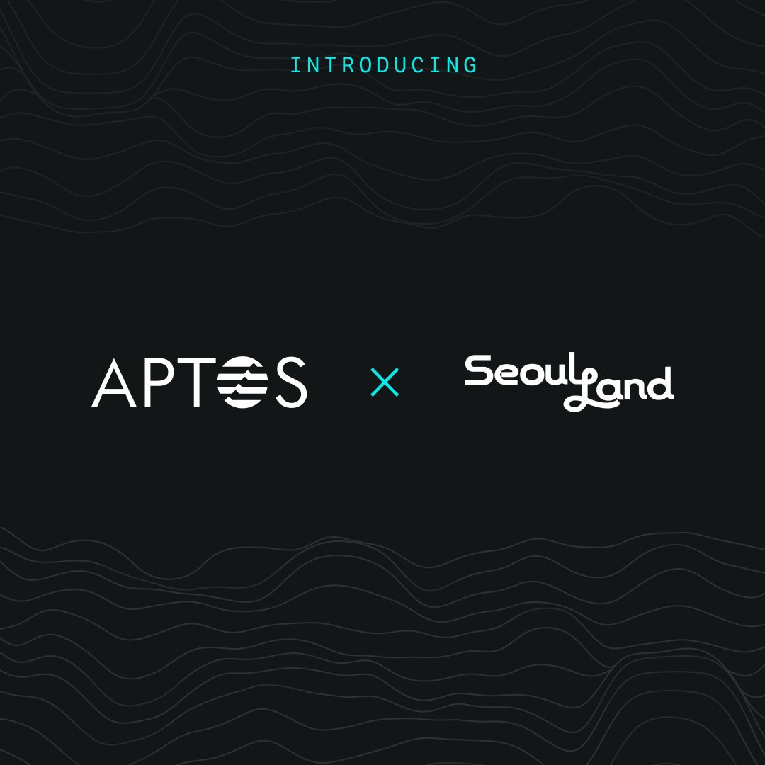 1/ Aptos Foundation &amp; Seoul Land, a premier South Korean amusement park and media group, are teaming up to redefine the fan experience in K-content.

🤝 The shared goal?

Enrich user experiences and make every interaction, whether IRL or in Web3, more intuitive and engaging.