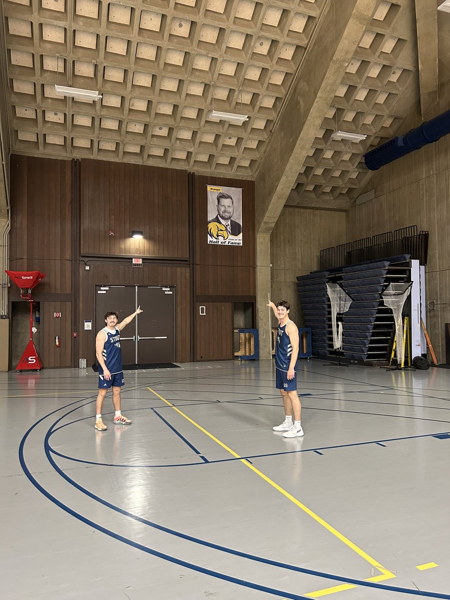 Stout Basketball tweet media