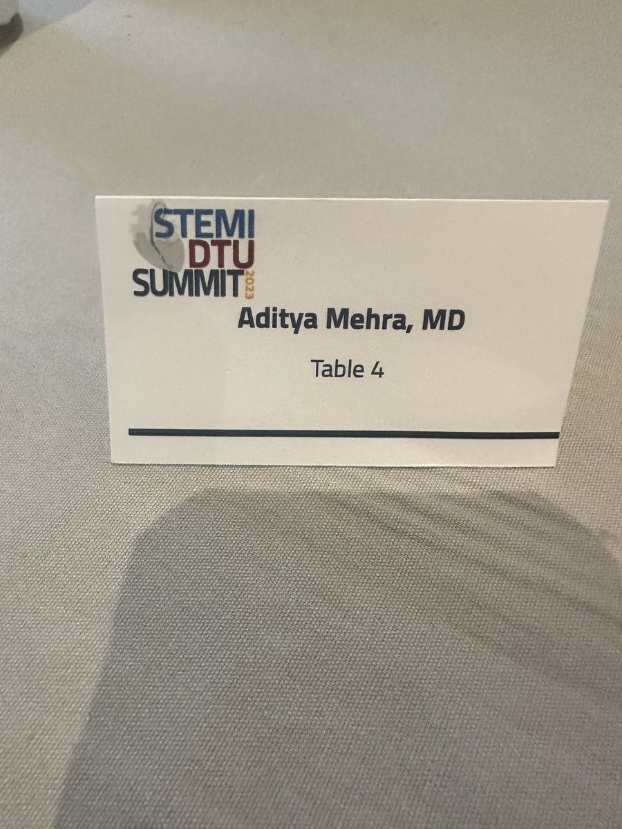Aditya_Mehra02's tweet photo. Excited to be part of the #protect4 and  #dtusummit. Thanks @Abiomed.
Representing @HMHNewJersey along with colleagues @vandanMD @HaroonFarazMD @DrAnkitKPatel @GreggWStone @NavinKapur4 @DrSethdb @DrChuckSimonton @rzakir12 https://t.co/ic7sogY4So
